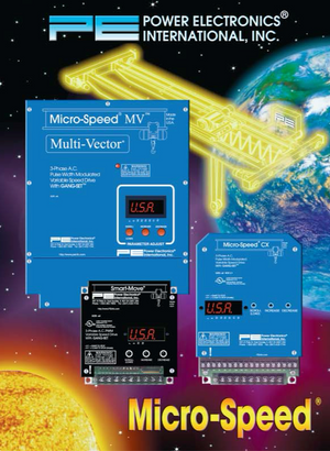 Power Electronics Micro-Speed CX Variable Frequency Drive Brochure