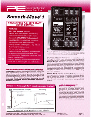 Power Electronics Smooth-Move 1 Soft-Start