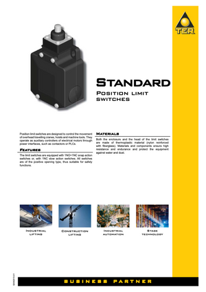 TER Standard Position Limit Switch