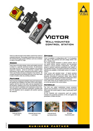 TER Victor Pendant Control Station