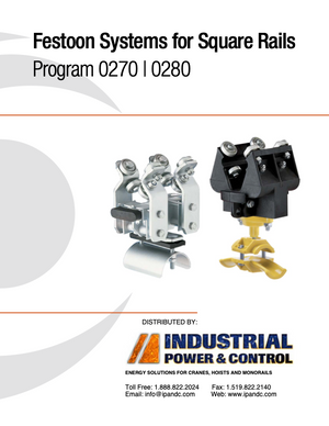 Wampfler 0270-0280 Square-Rail Festoon System Catalog