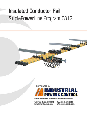 Wampfler 0812 SinglePowerLine Conductor Rail