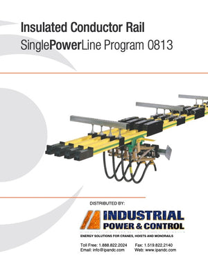Wampfler 0813 SinglePowerLine Heavy-Duty Conductor Rail