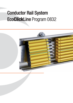 Wampfler 0832 EcoClickLine Conductor Rail