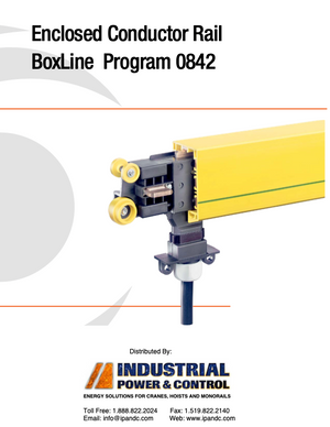 Wampfler 0842 BoxLine Conductor Rail
