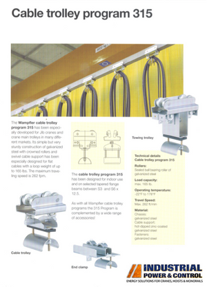 Wampfler Colibri I-Beam Festoon System